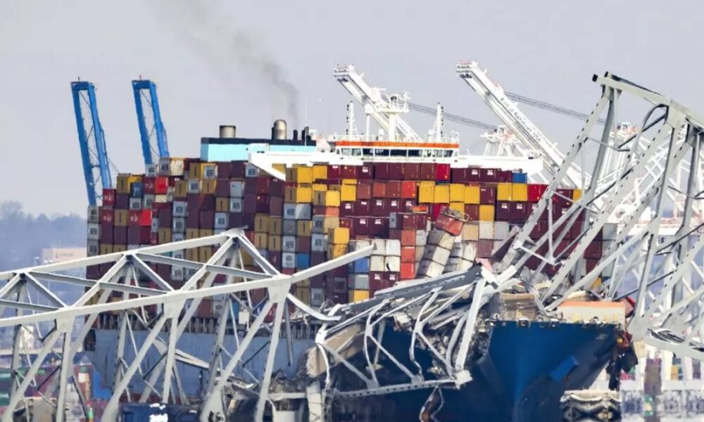Pérdidas aseguradas por colapso del puente de Baltimore ascenderían a más de USD 2.000 millones