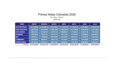 Primas Netas Cobradas HCM